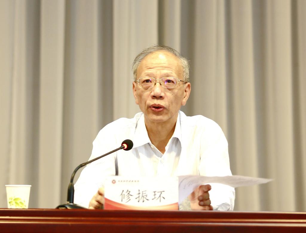 省委组织部副部长修振环讲话 437ccm必赢国际官网